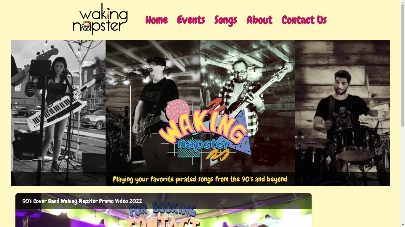 Waking Napster - Band Card